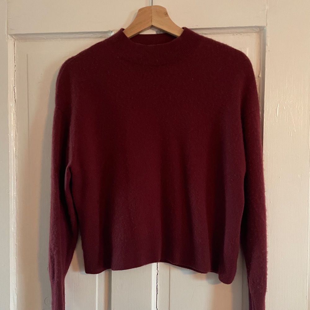 Everlane Mockneck Cashmere Sweater